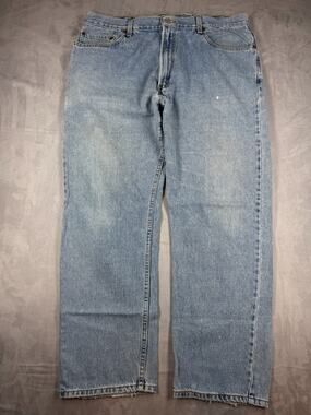 Levi's Men's Vintage 505 Regular Fit Straight Leg Jeans Blue Denim 42 x 32
